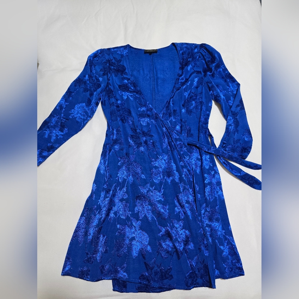 Revolve Majorelle Bedford women mini dress in cobalt blue SIZE S